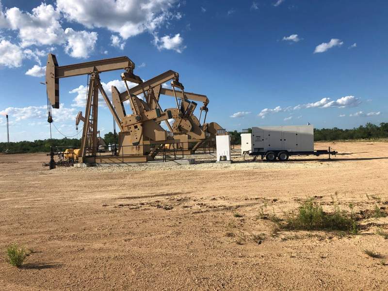 Frio generator equipment staged for field deployment